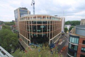 The Halo Project Bristol, significant collaboration projects for supply, design, and installation of GRC 7-story 116,000 sq ft Grade A office in Bristol that received a BREEAM Outstanding rating